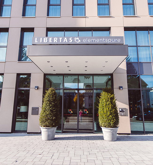 Ansicht Eingangsbereich Hotel Elements Pure