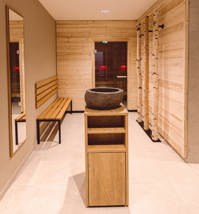 Ansicht Wellnessbereich Hotel Elements Pure