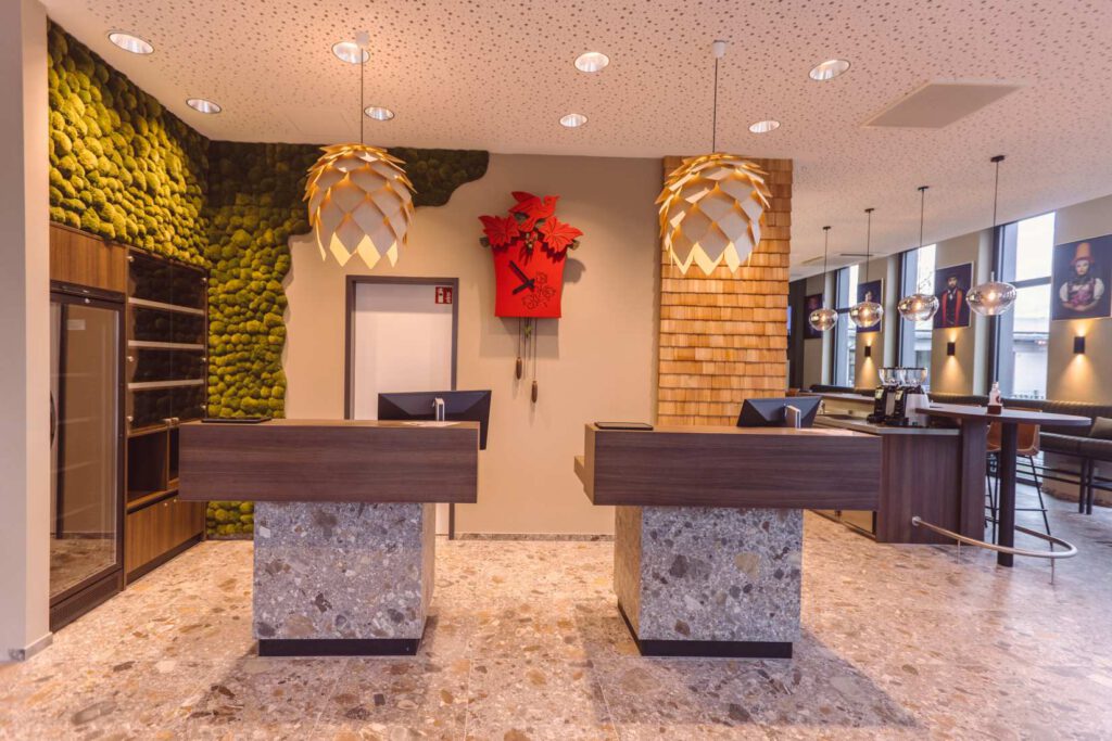 Smoking und Bar (18) 4-Sterne-Hotel der Empfang